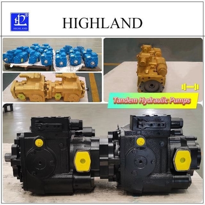 Stable and Powerful Tandem Hydraulic Pumps for Industrial Applications