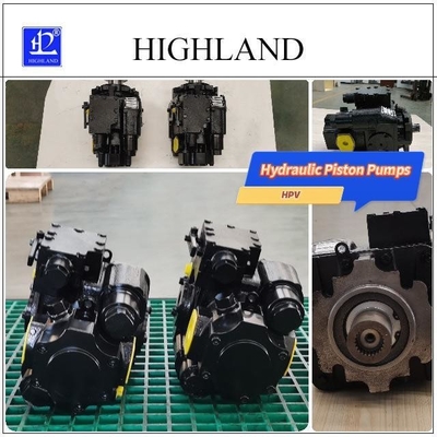 Manual Loading Hydraulic Piston Pump HPV110 High Pressure Piston Pump