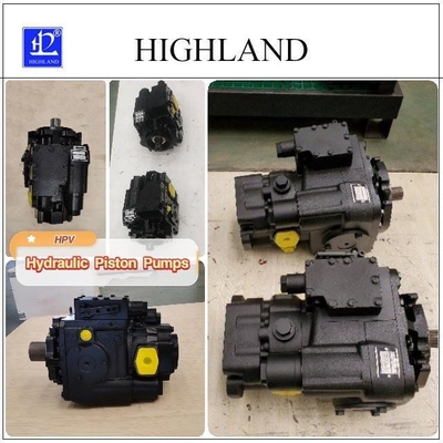 Manual Loading Hydraulic Piston Pump HPV110 High Pressure Piston Pump