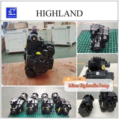 SPV23 Flange Mount Mixer Hydraulic Piston Pumps 42Mpa Peak Pressure
