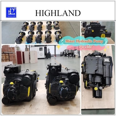 SPV23 Flange Mount Mixer Hydraulic Piston Pumps 42Mpa Peak Pressure