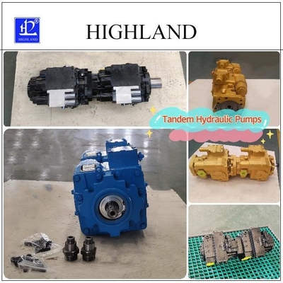 Advanced Tandem Hydraulic Pumps For Precise Control In Closed Circuit Systems