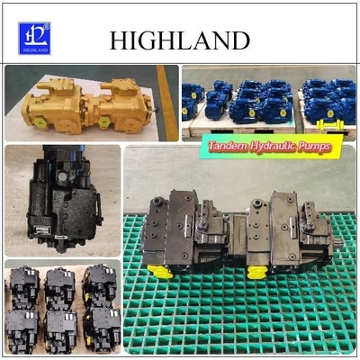 Advanced Tandem Hydraulic Pumps For Precise Control In Closed Circuit Systems