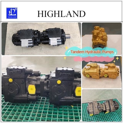 Exact Hydraulic Control With Tandem Hydraulic Pumps For Industrial Processes
