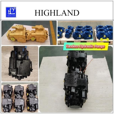 Exact Hydraulic Control With Tandem Hydraulic Pumps For Industrial Processes
